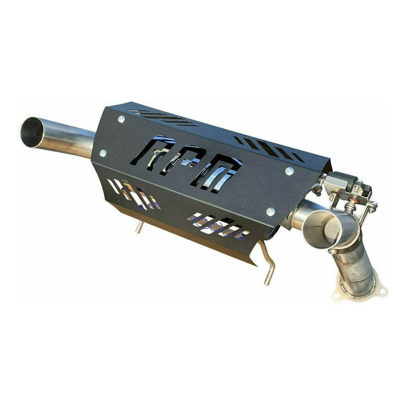 Polaris RZR Turbo Dual Tip Captain's Choice Exhaust