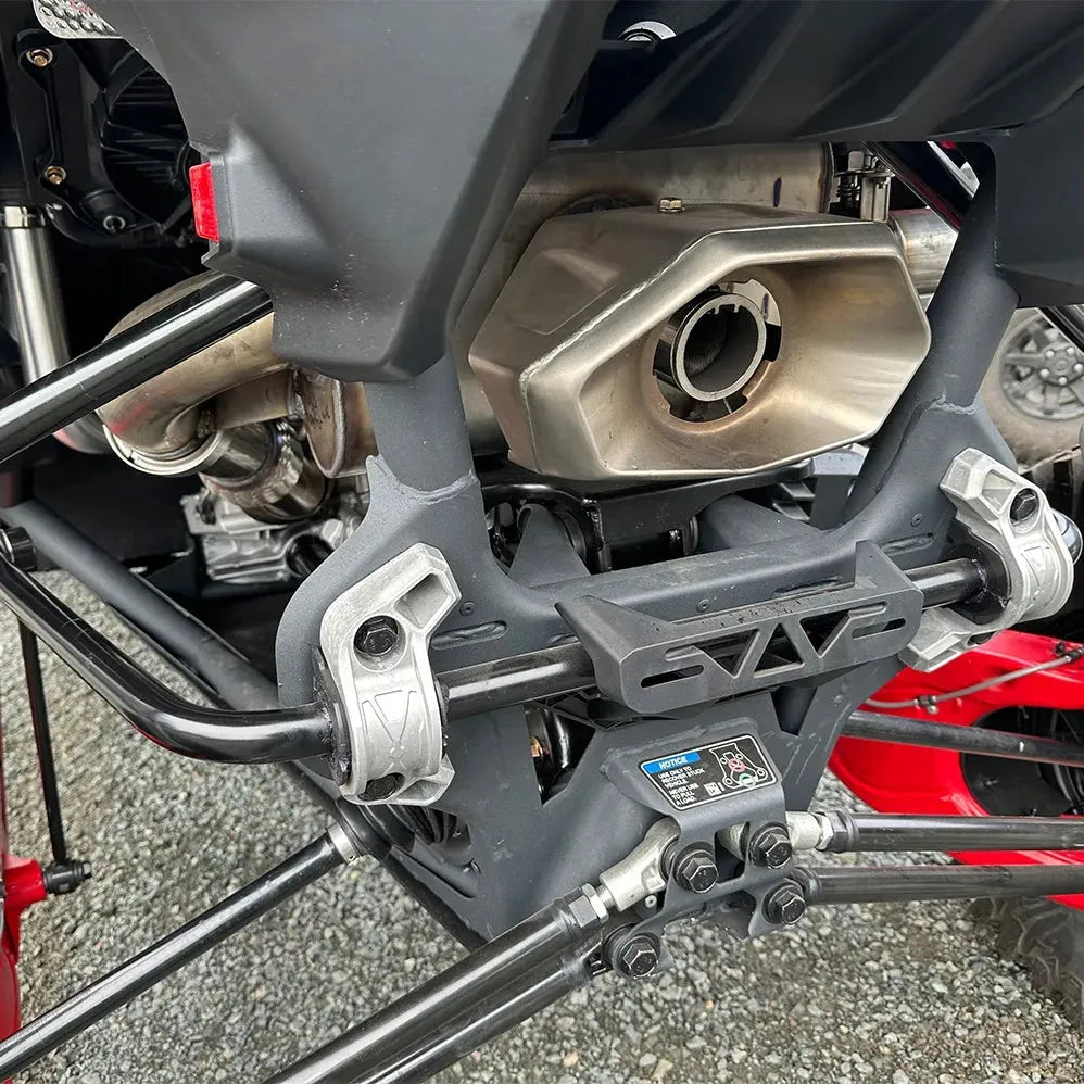 Can Am Maverick R Full 3" Exhaust with Side Dump