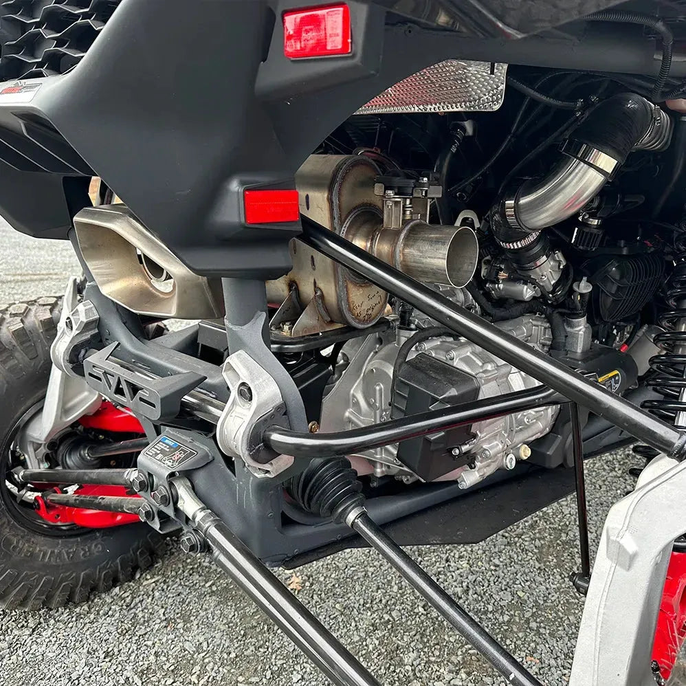 Can Am Maverick R Full 3" Exhaust with Side Dump