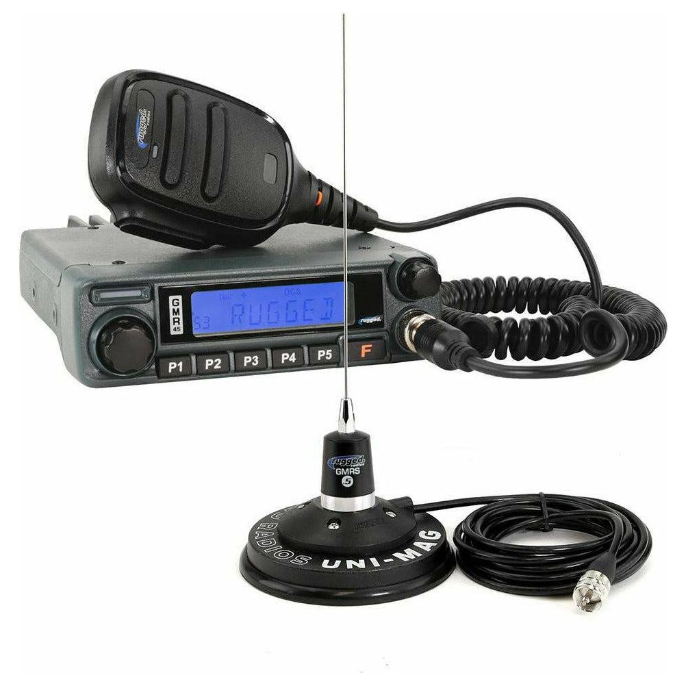 GMR45 High Power Band Mobile Radio with Antenna