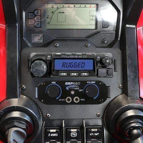 Honda Talon Mount for Radio Intercom and Switches