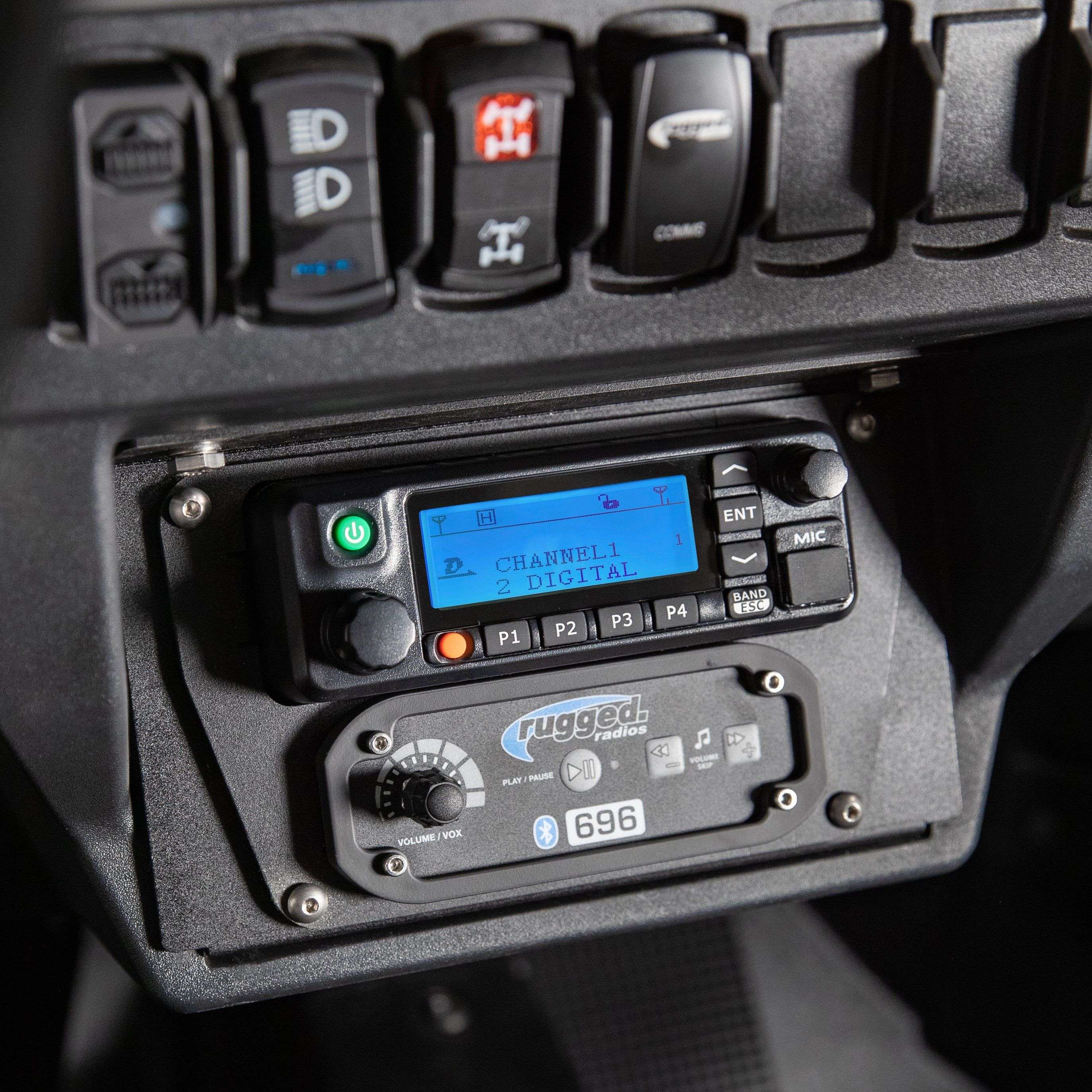 Polaris XP1 Mount Kit for Rugged Radios and Intercom