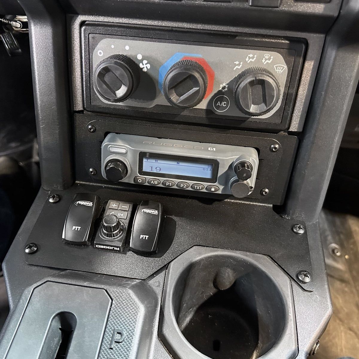 Polaris Xpedition Radio and Remote Head Intercom Mount Kit