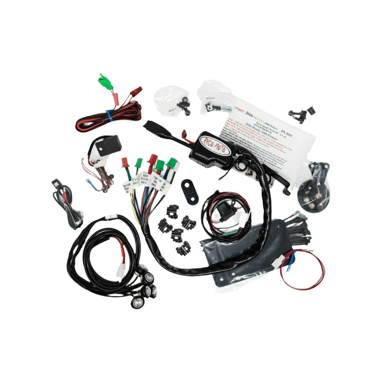 Honda Pioneer 1000 Turn Signal & Horn Kit
