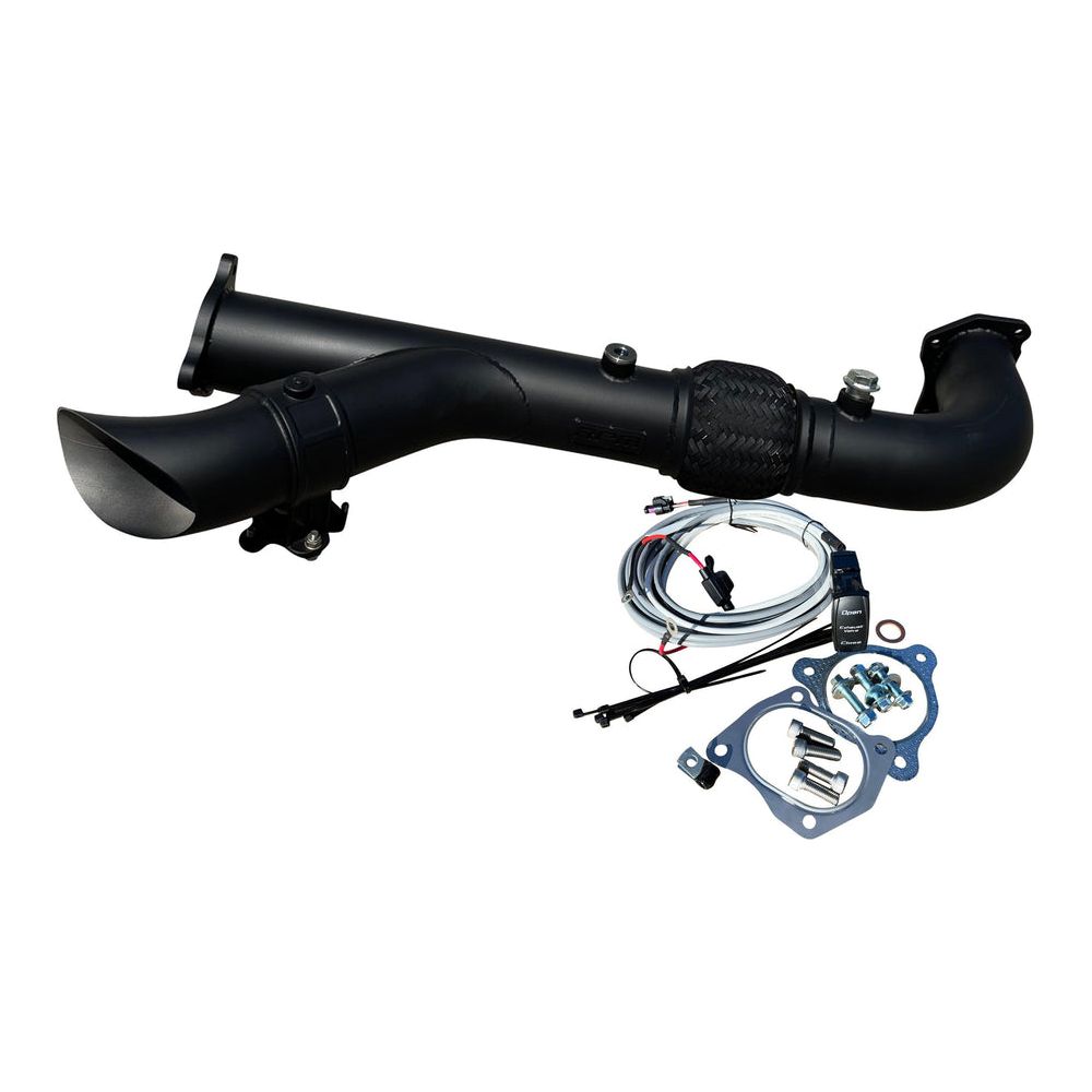 Polaris RZR Turbo 3" Electric Side Dump Exhaust