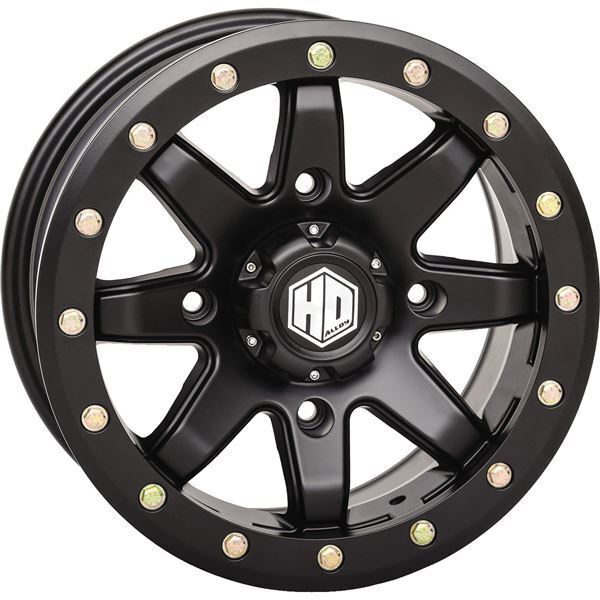 STI HD9 Beadlock Wheel (Matte Black) 14x7 (30mm) / 4x137 (GARAGE SALE)