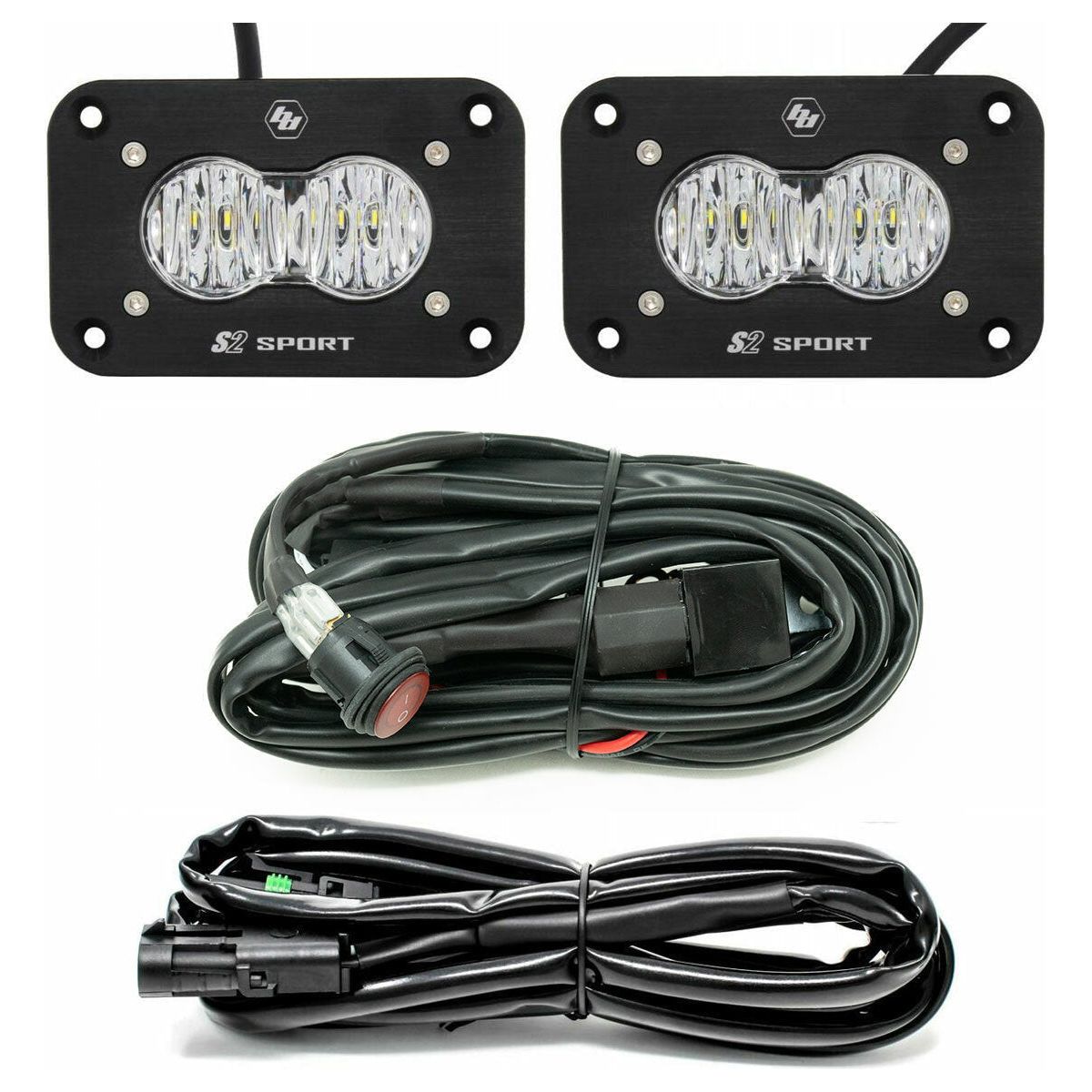 S2 Sport Flush Mount LED Light Pod Reverse Kit