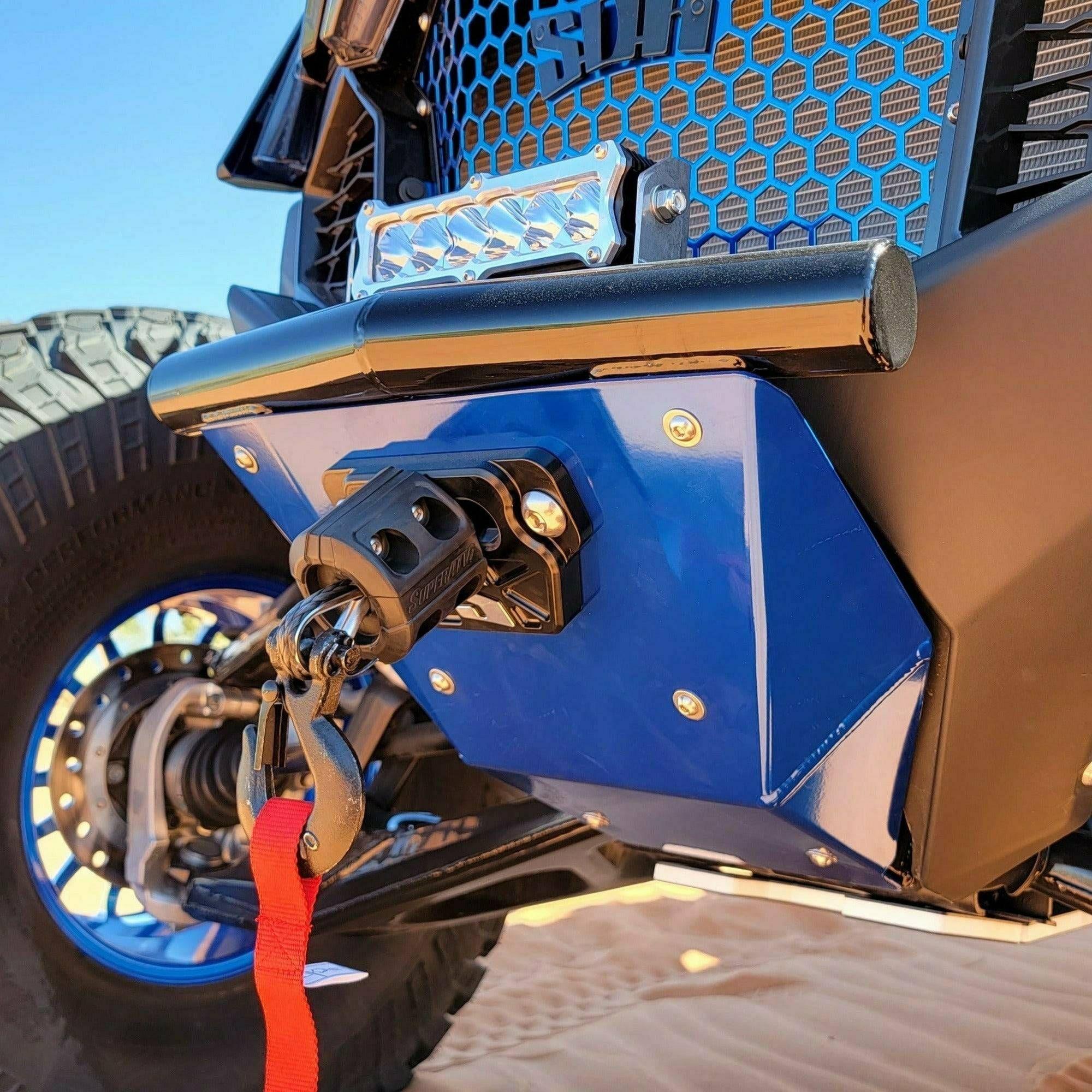 Polaris RZR Pro R / Turbo R Single Tube Front Winch Bumper