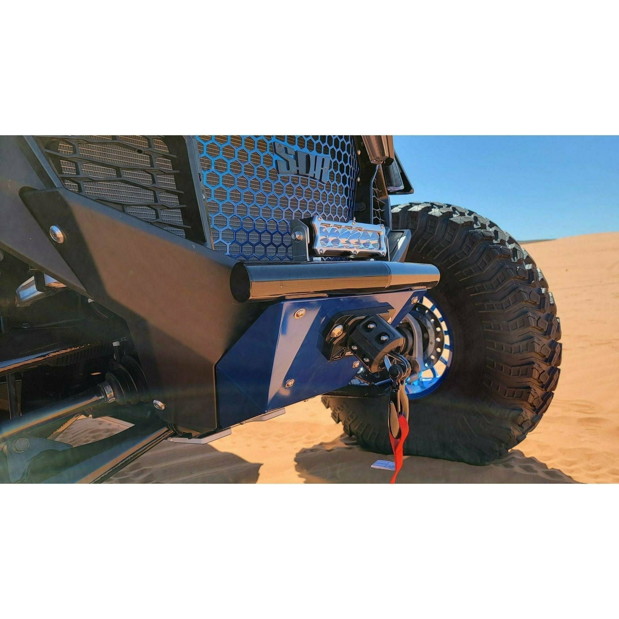 Polaris RZR Pro R / Turbo R Single Tube Front Winch Bumper