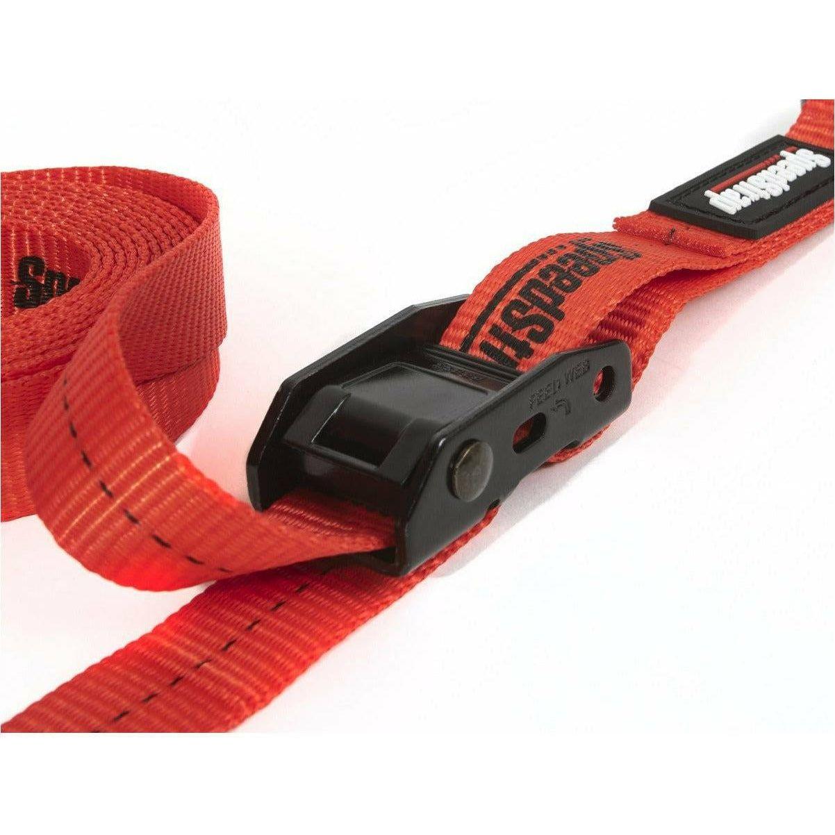 1"x10' Cam-Lock Tie Down with Snap S Hooks and Soft-Tie (2 Pack) (GARAGE SALE)