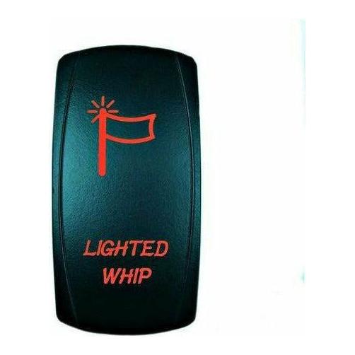 Lighted Whip Rocker Switch
