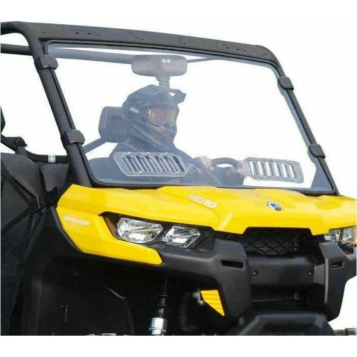 Can Am Defender Scratch Resistant Vented Full Windshield