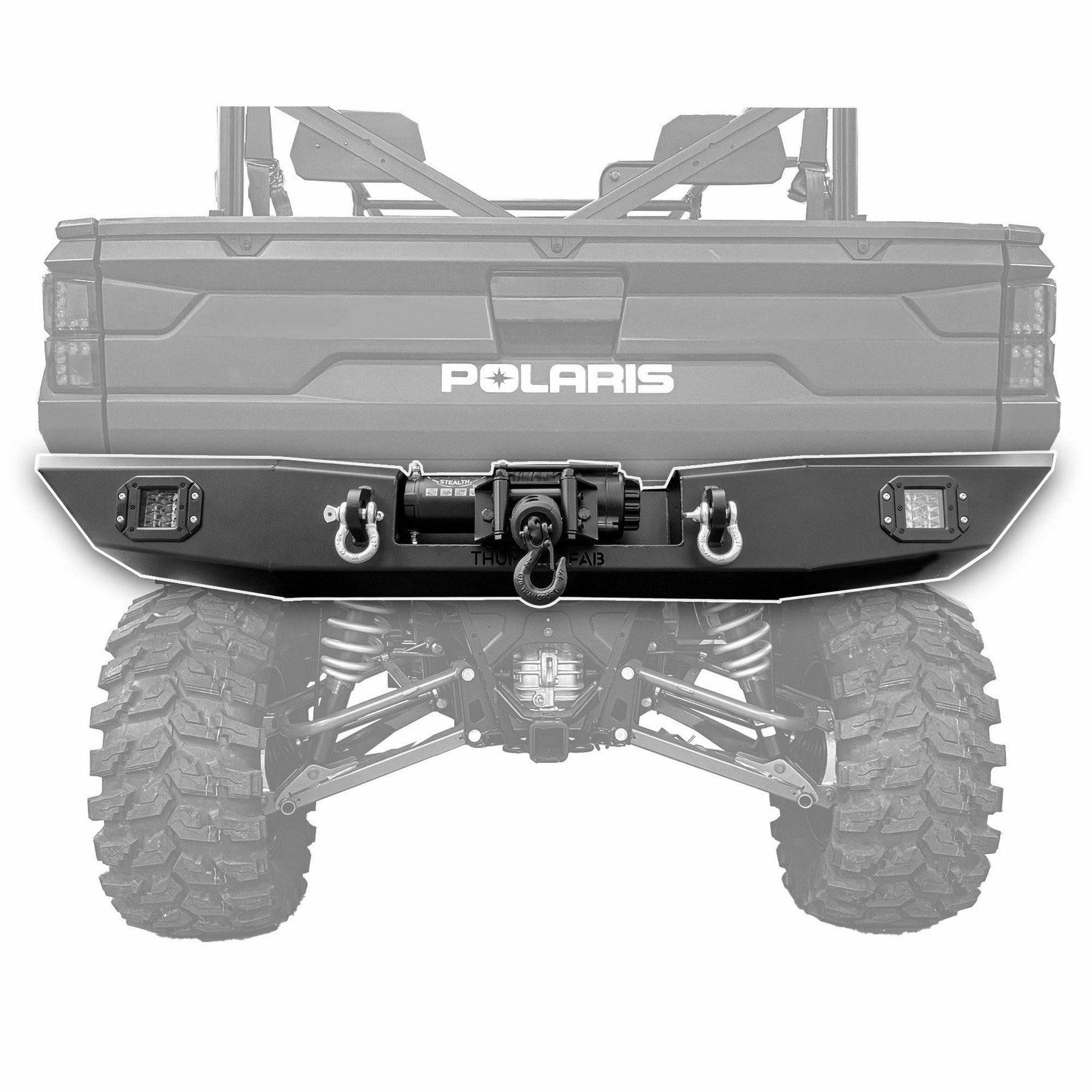 Polaris Ranger XP 1000 Rear Winch Bumper
