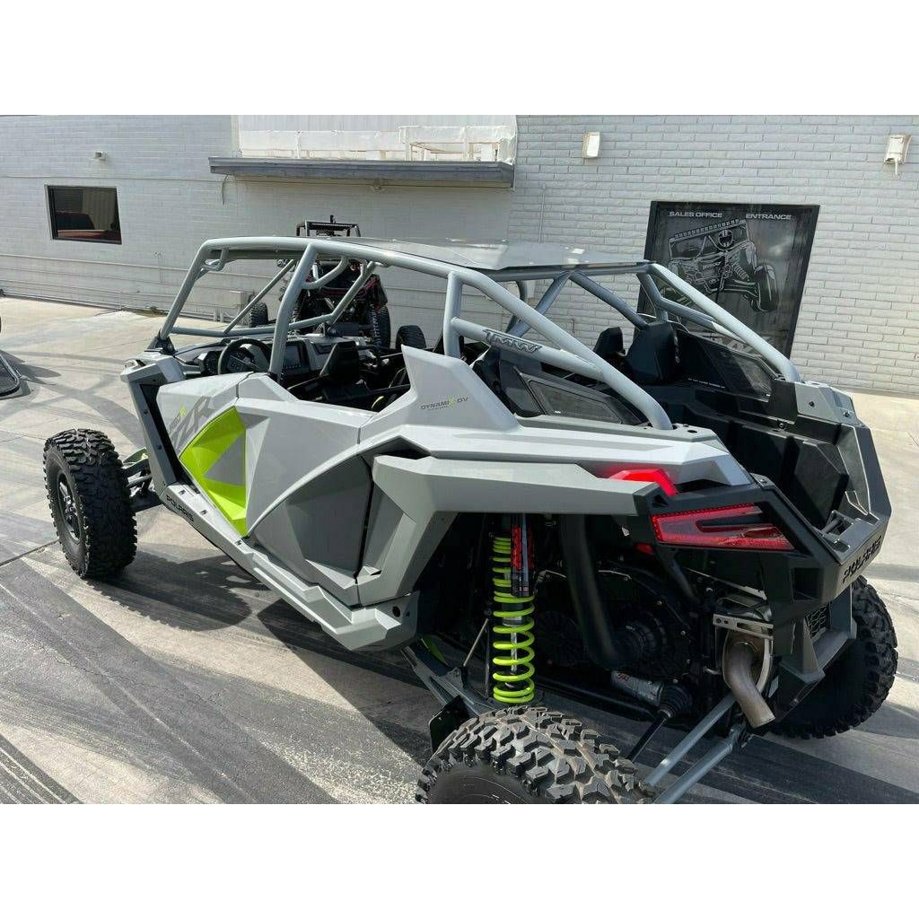 Polaris RZR Turbo R 4 Raw Roll Cage with Roof