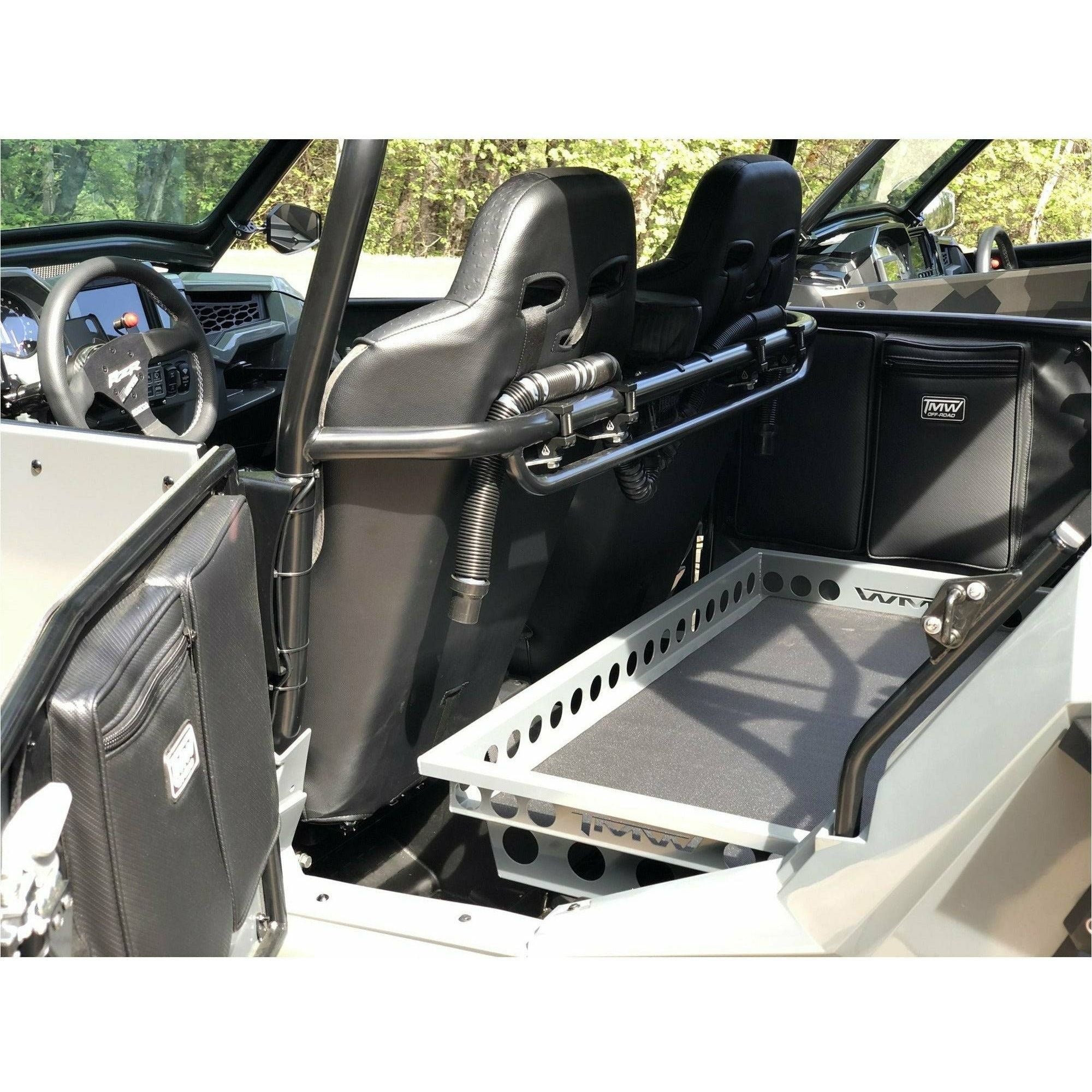 Polaris RZR Rear Seat Delete Tray