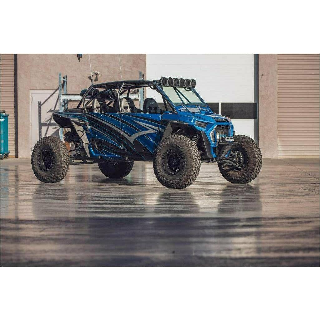 Polaris RZR 4 (2019+) Raw Sand Slayer Speed Cage with Roof
