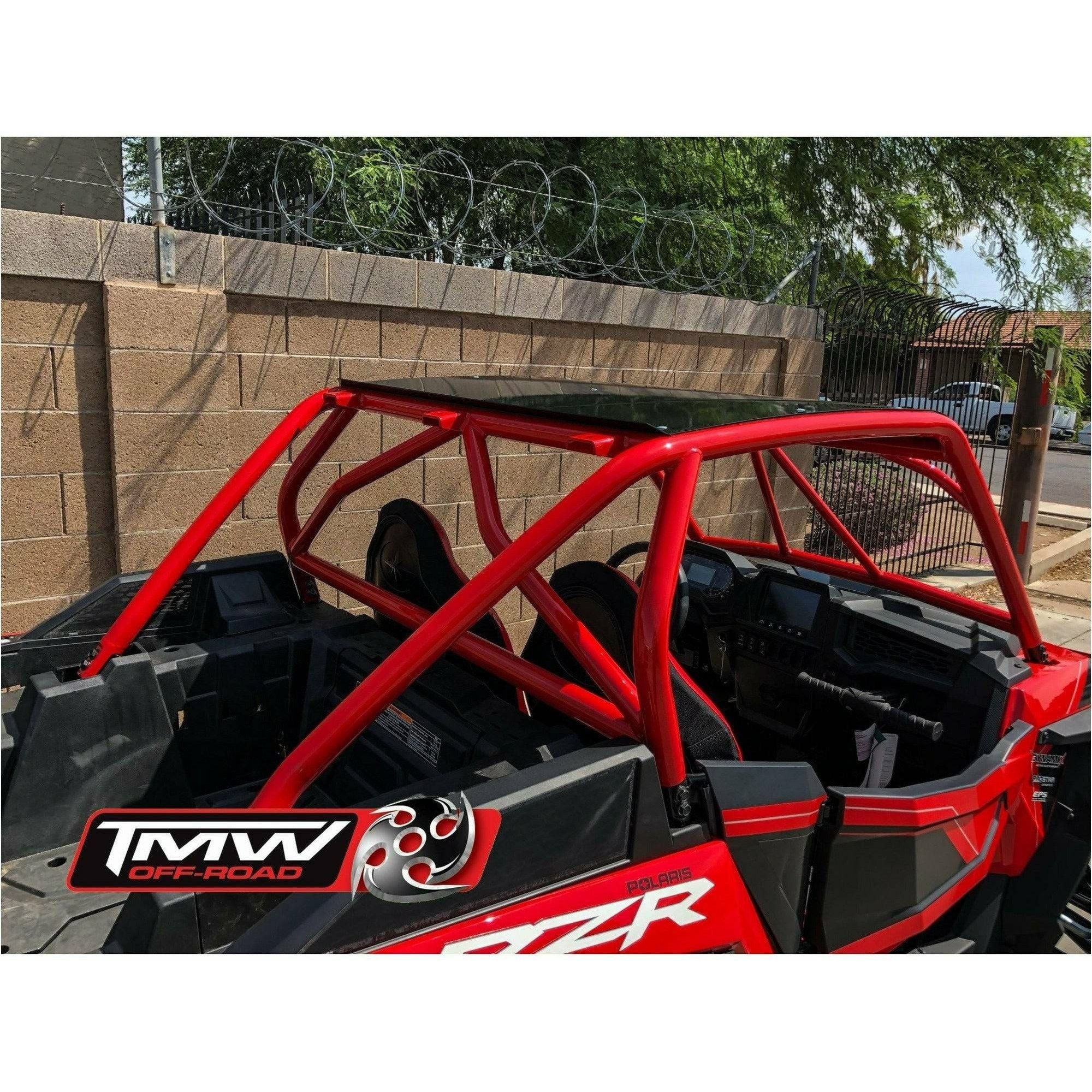 Polaris RZR (2019+) Raw Sand Slayer Speed Cage with Roof
