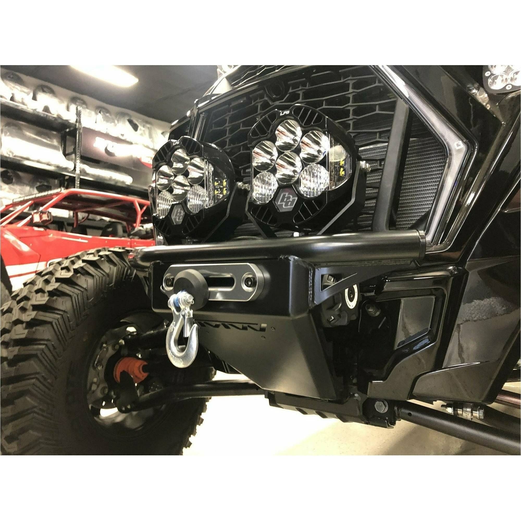 Polaris RZR Turbo S Winch Front Bumper