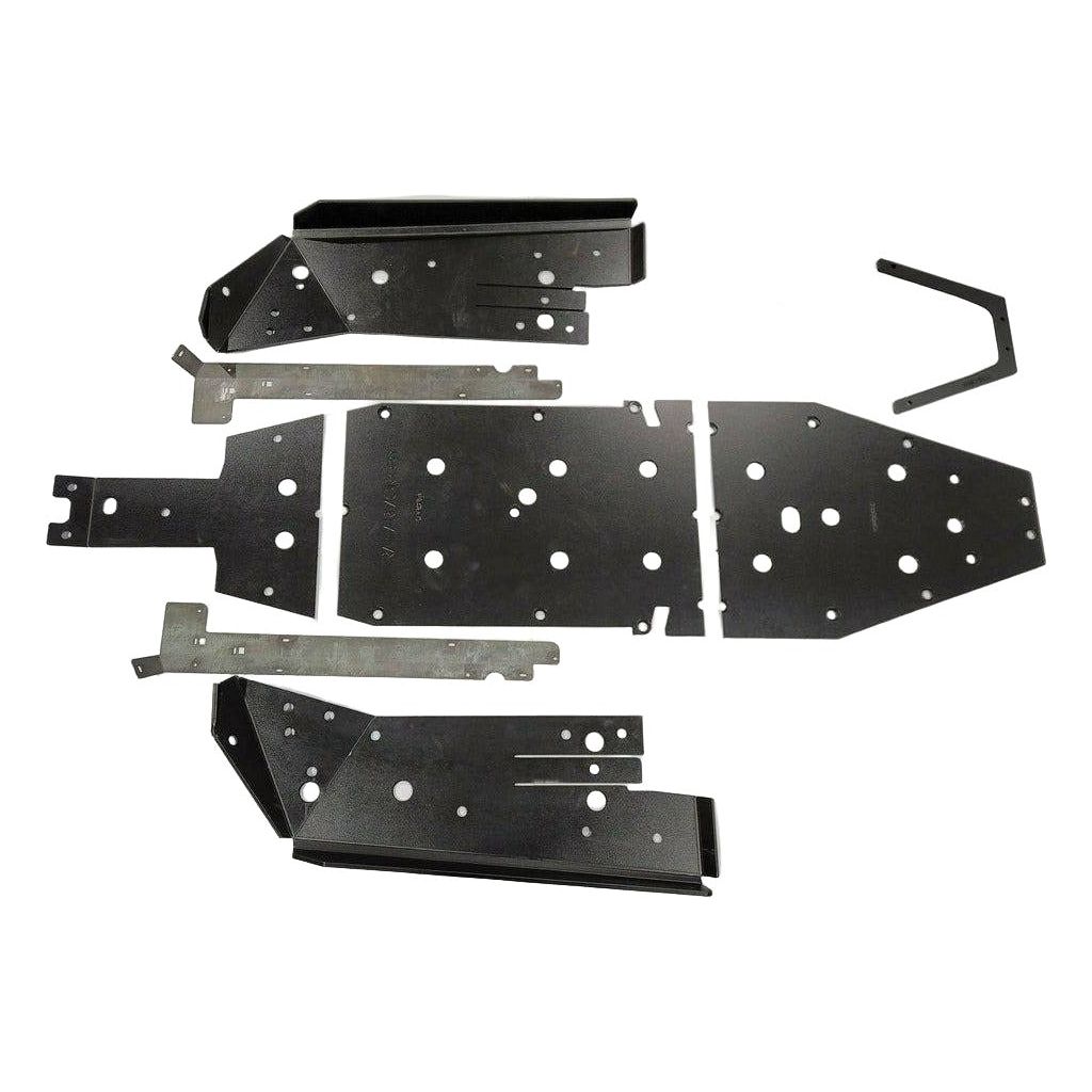 Polaris RZR Turbo R Full Skid Plate with Sliders