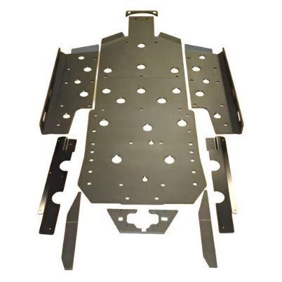 Polaris RZR XP 900 Full Skid Plate with Sliders