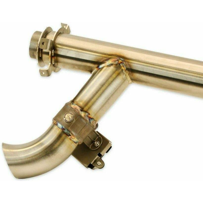 Can Am X3 Side Dump Header Pipe with Electric Cutout