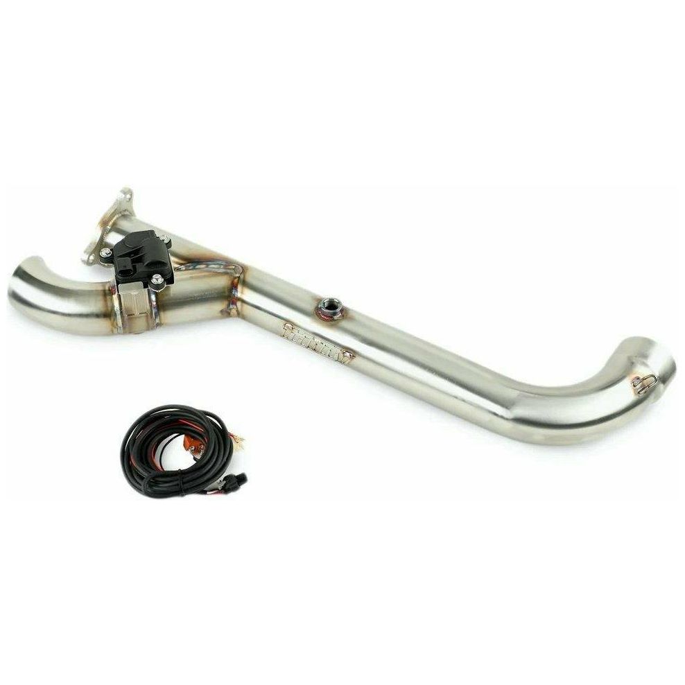 Polaris RZR Pro XP / Turbo R Side Dump Header Pipe with Electronic Cutout