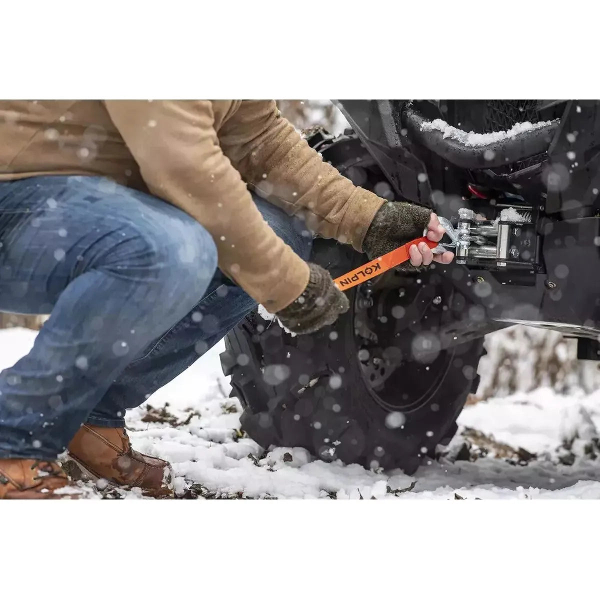 UTV Winch Kit Steel Cable (3500 lb)