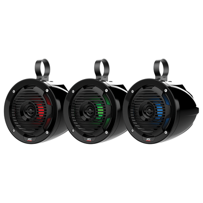 6.5" Cage Mount Speakers with LED (Pair)