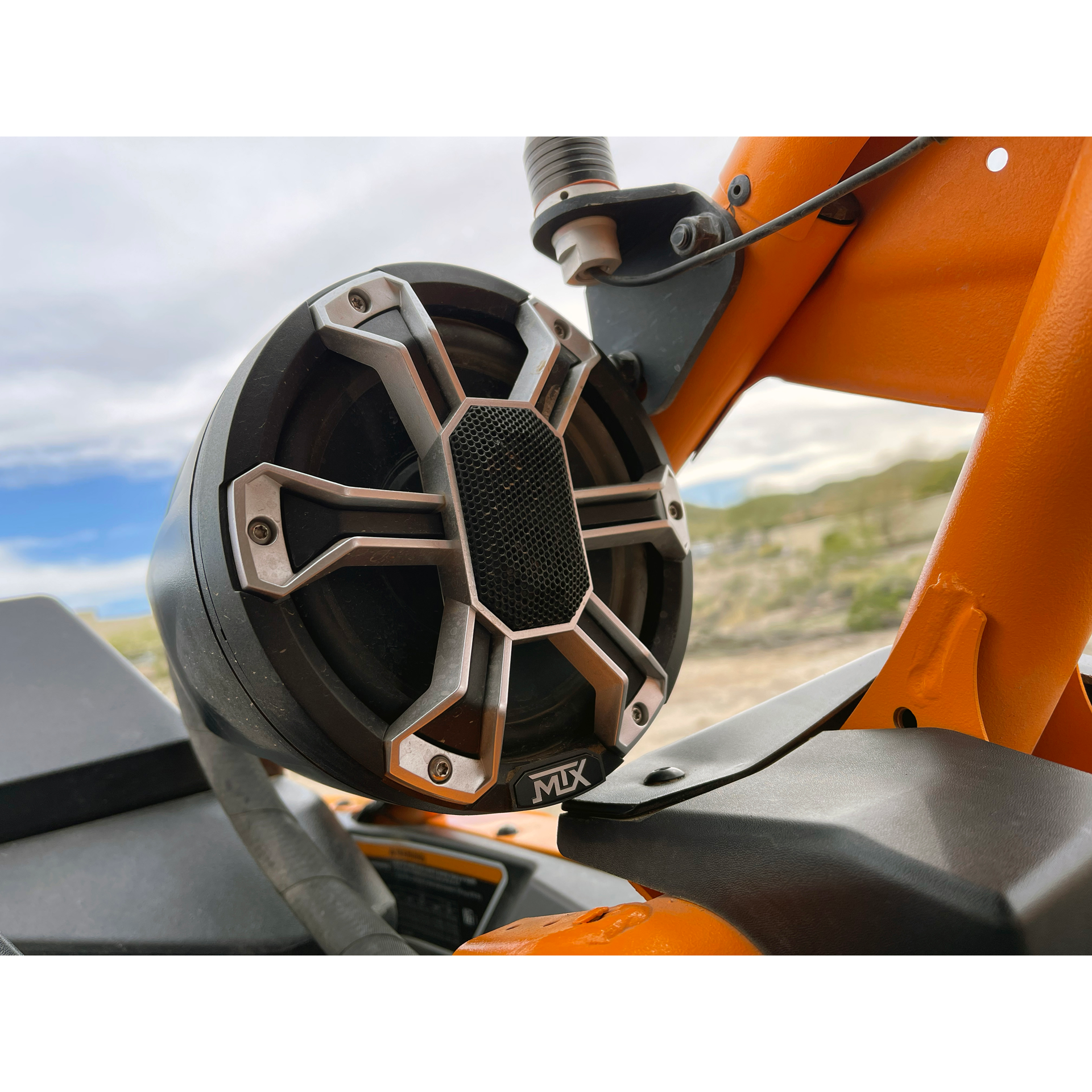 6.5” Customizable Speaker Pods with RGB Lighting (Pair)