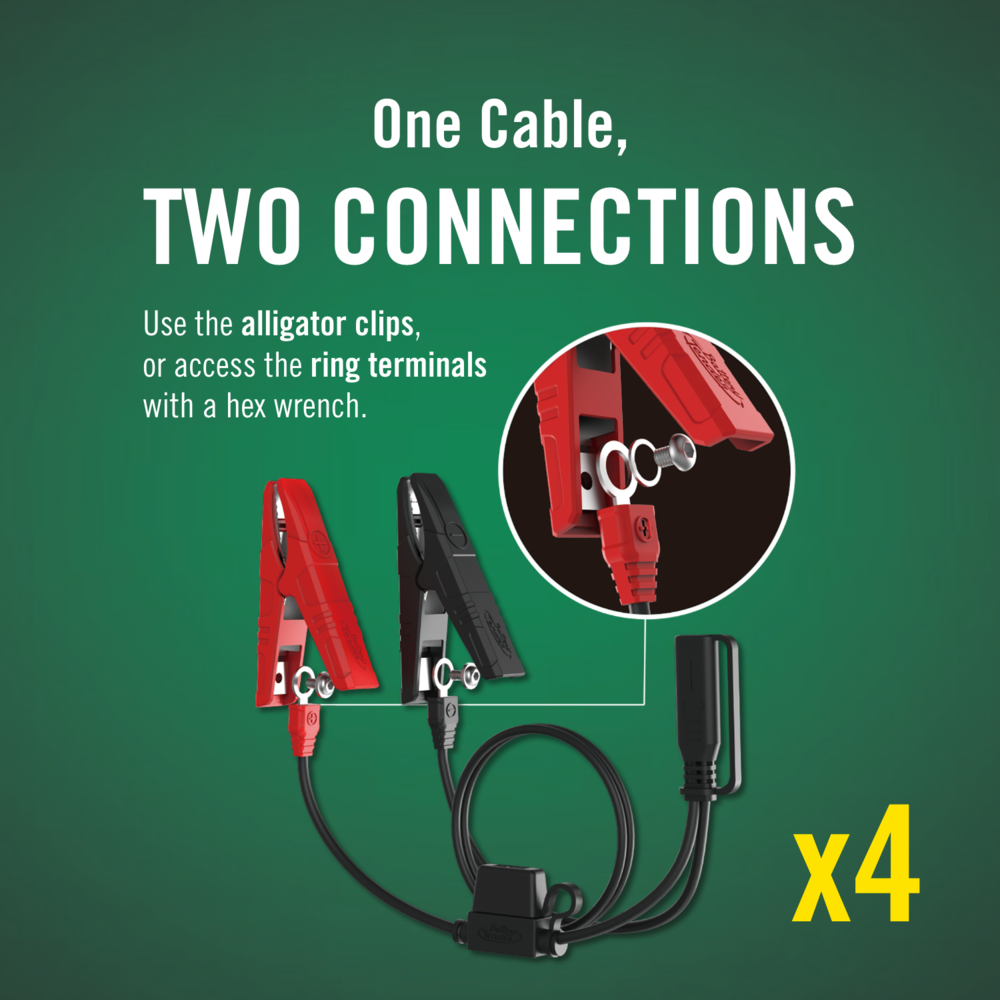 1.25 AMP Plus Selectable 12V / 6V Battery Charger