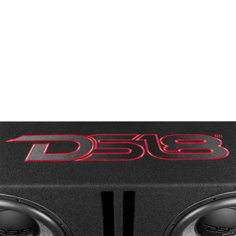 DS18 Dual 12in Loaded 900 Watts RMS 2x GEN-X124D Ported Enclosure Speakers Included