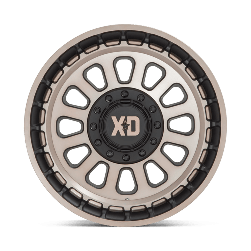 KMC XD856 Omega Matte Black With Bronze Tint Wheel