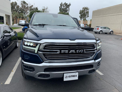 Alpha Rex 19-22 Ram 1500 NOVA-Series LED Projector Headlights Chrome