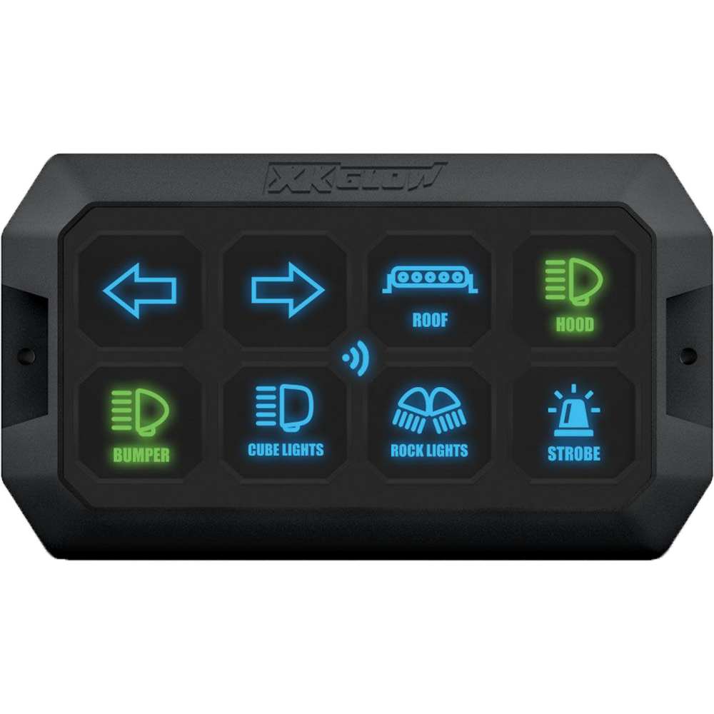 Off Road 8 Switch Panel w/ Mounting Bracket (GARAGE SALE)