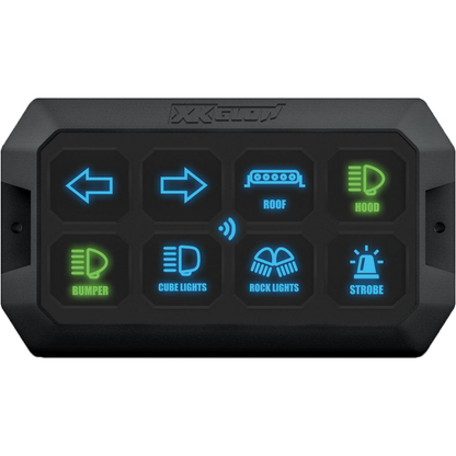 Off Road 8 Switch Panel w/ Mounting Bracket (GARAGE SALE)