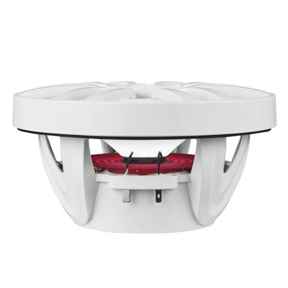 DS18 NXL Series Coaxial Marine Speaker w/ RGB Lights 8in 2-Way 125 Watts RMS 4 ohm White