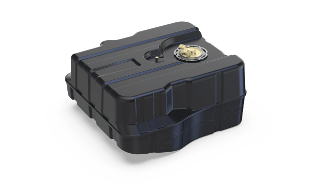 40 Gallon, After Axle, Replacement Tank For 2000-2010 Ford Powerstroke 7.3L 6.0L 6.4L, Cab Chassis
