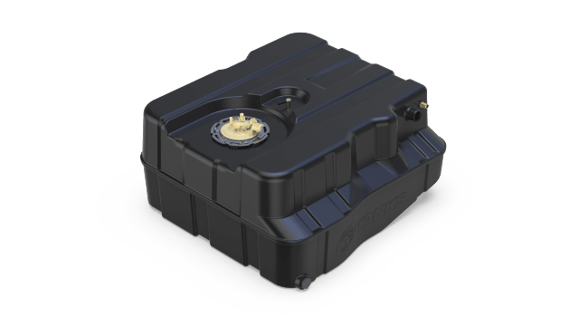 40 Gallon, After Axle, Replacement Tank For 2000-2010 Ford Powerstroke 7.3L 6.0L 6.4L, Cab Chassis