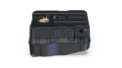 40 Gallon, After Axle, Replacement Tank For 2000-2010 Ford Powerstroke 7.3L 6.0L 6.4L, Cab Chassis