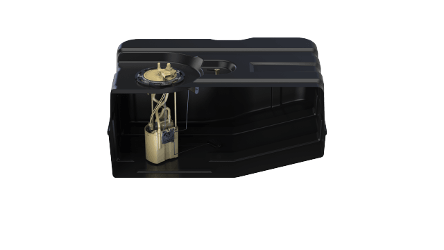 40 Gallon, After Axle, Replacement Tank For 2000-2010 Ford Powerstroke 7.3L 6.0L 6.4L, Cab Chassis