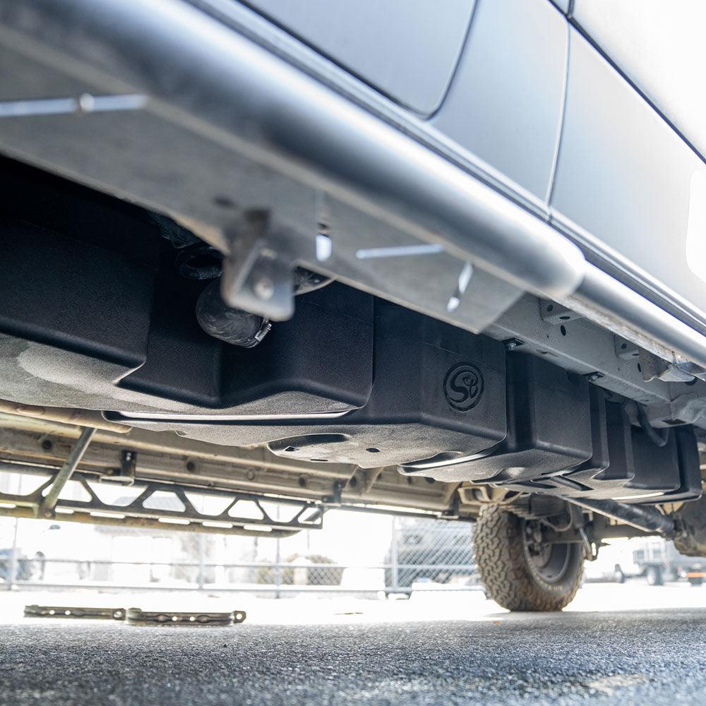 S&B 45 GALLON REPLACEMENT FUEL TANK FOR 2023-2025 MERCEDES SPRINTER 144" AND 170" WHEELBAS