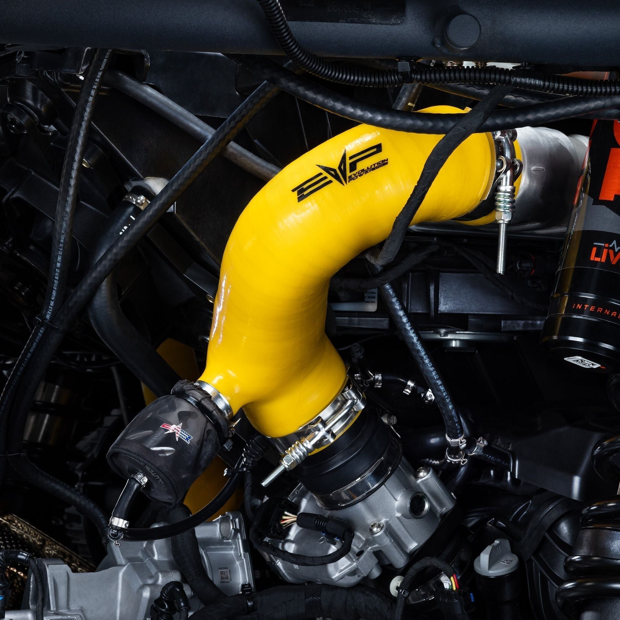 Can Am Maverick R Silicone Charge Tube