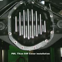 PML Nissan Rear 12 Bolt  Differential Cover