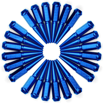 12 x 1.25mm Extended Spike Lug Nuts (60 Degree Taper Seat)