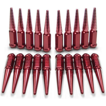 12 x 1.25mm Extended Spike Lug Nuts (60 Degree Taper Seat)