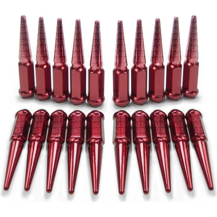12 x 1.25mm Extended Spike Lug Nuts (60 Degree Taper Seat)