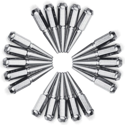 12 x 1.25mm Extended Spike Lug Nuts (60 Degree Taper Seat)