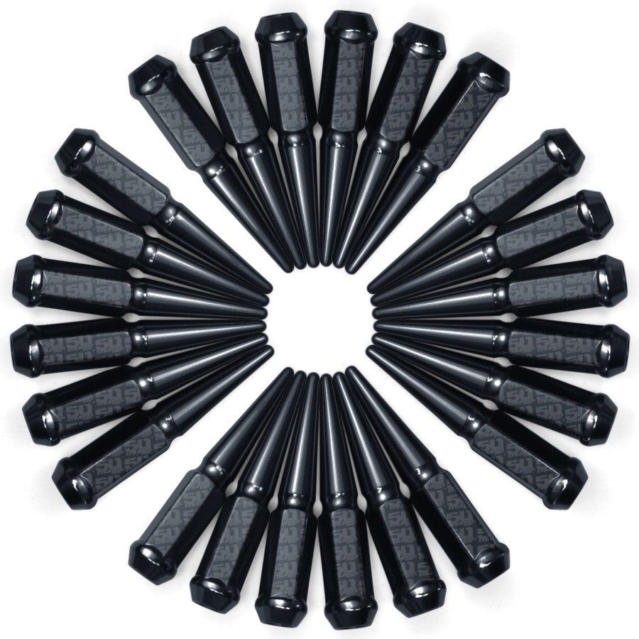 12 x 1.25mm Extended Spike Lug Nuts (60 Degree Taper Seat)