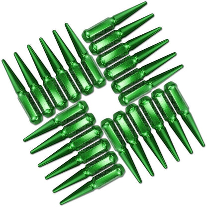 12 x 1.25mm Extended Spike Lug Nuts (60 Degree Taper Seat)