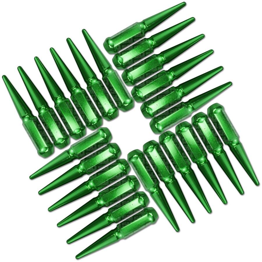 12 x 1.25mm Extended Spike Lug Nuts (60 Degree Taper Seat)